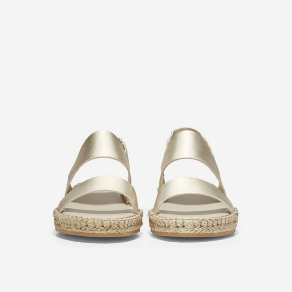 ๐ฃCole Haan๐ฃ Soft Gold Metallic Cloudfeel Leather footwear - Picture 4 of 14